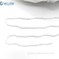 Chunky Chenille Yarn 5.8NM 100%Polyester Pop Yarn Raw White Supplier